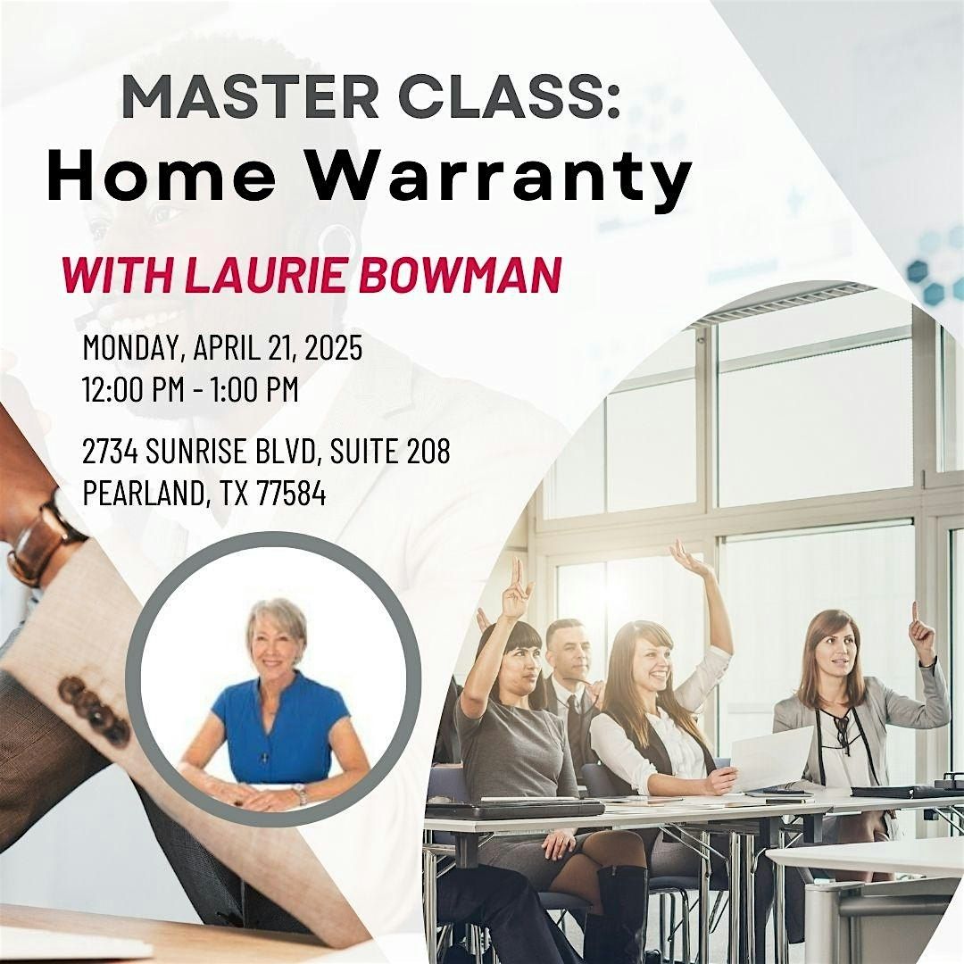 Master Class Home Warranty