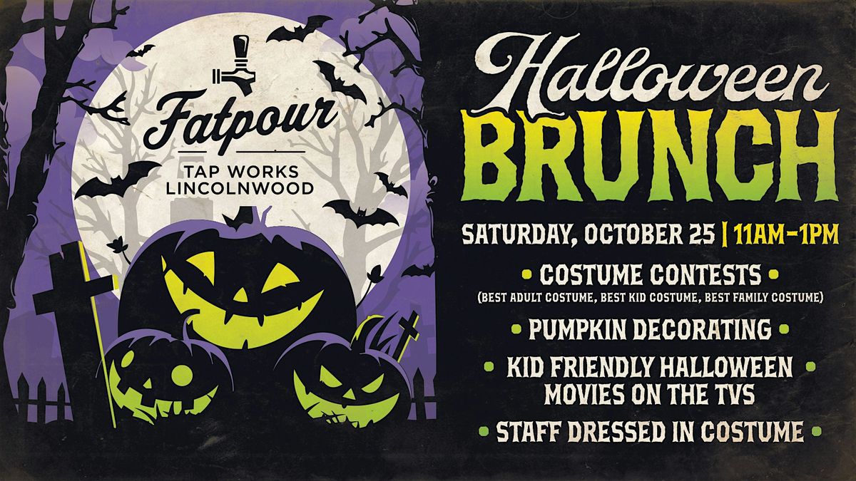 Halloween Brunch at Fatpour Lincolnwood