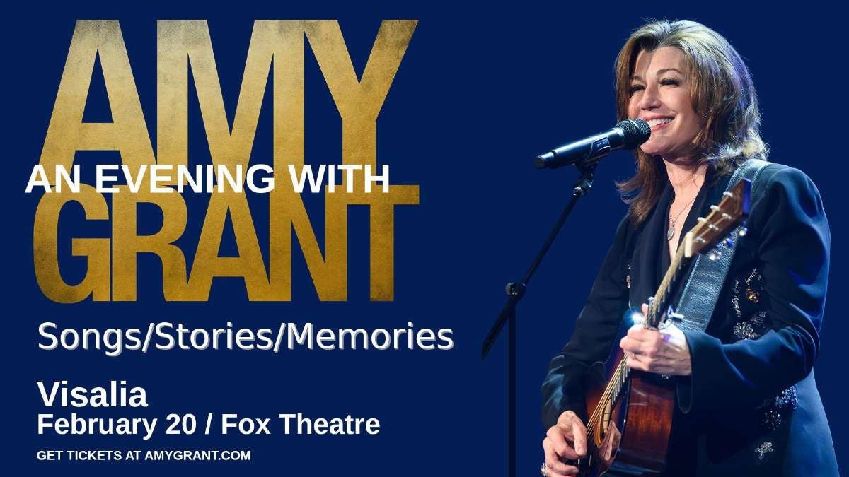 Amy Grant at Visalia Fox Theatre