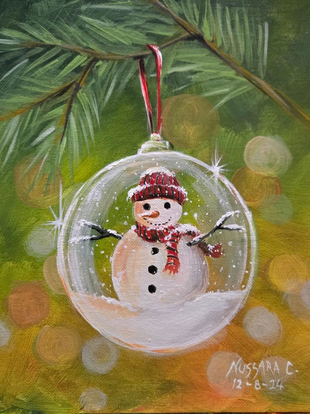 Holiday Sip & Paint with Nussara 