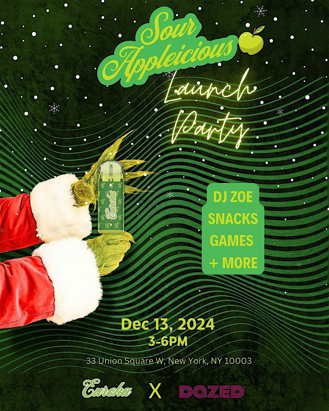 EUREKA Presents: The Sour Appleicious Launch Party