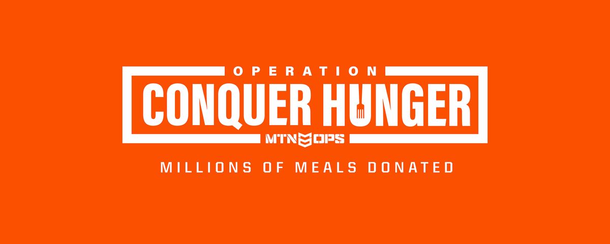 Mtn Ops Operation Conquer Hunger at Western Hunt Expo