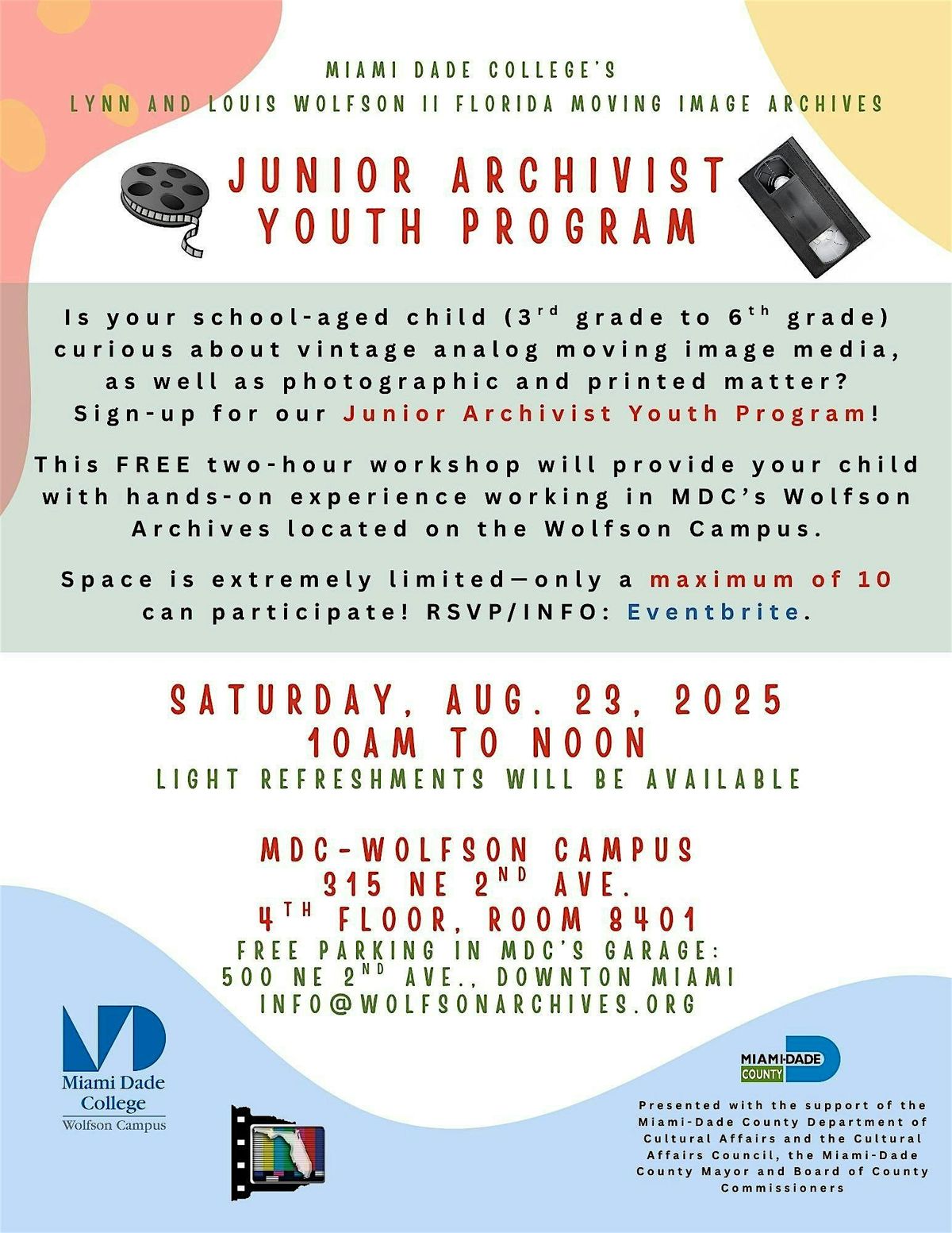 Junior Archivist Youth Program