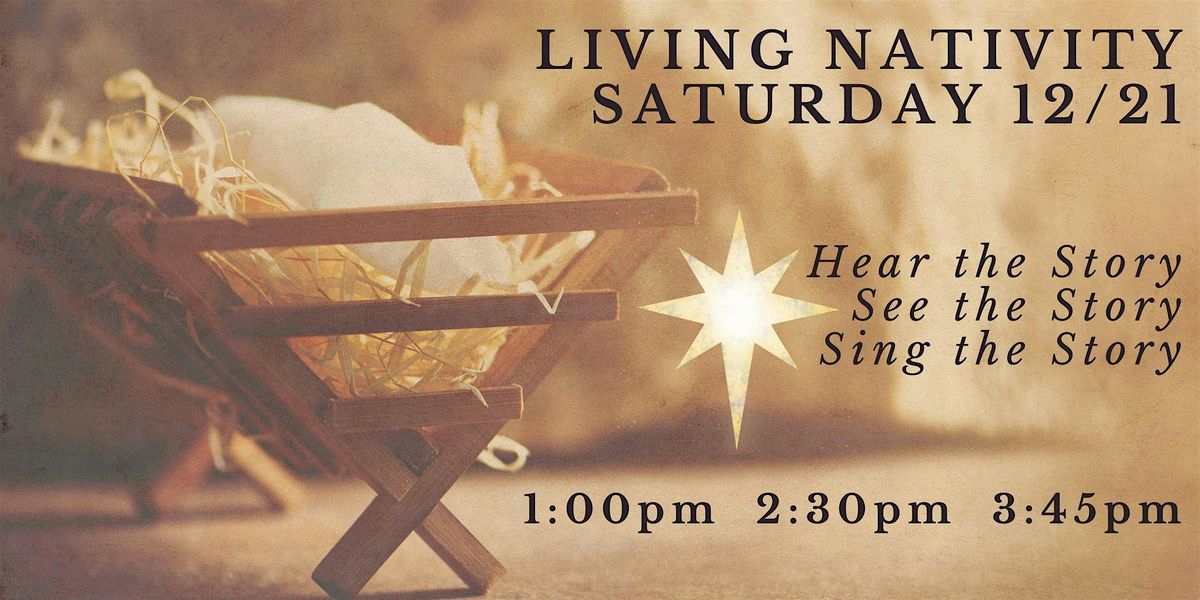 Living Nativity at Hope