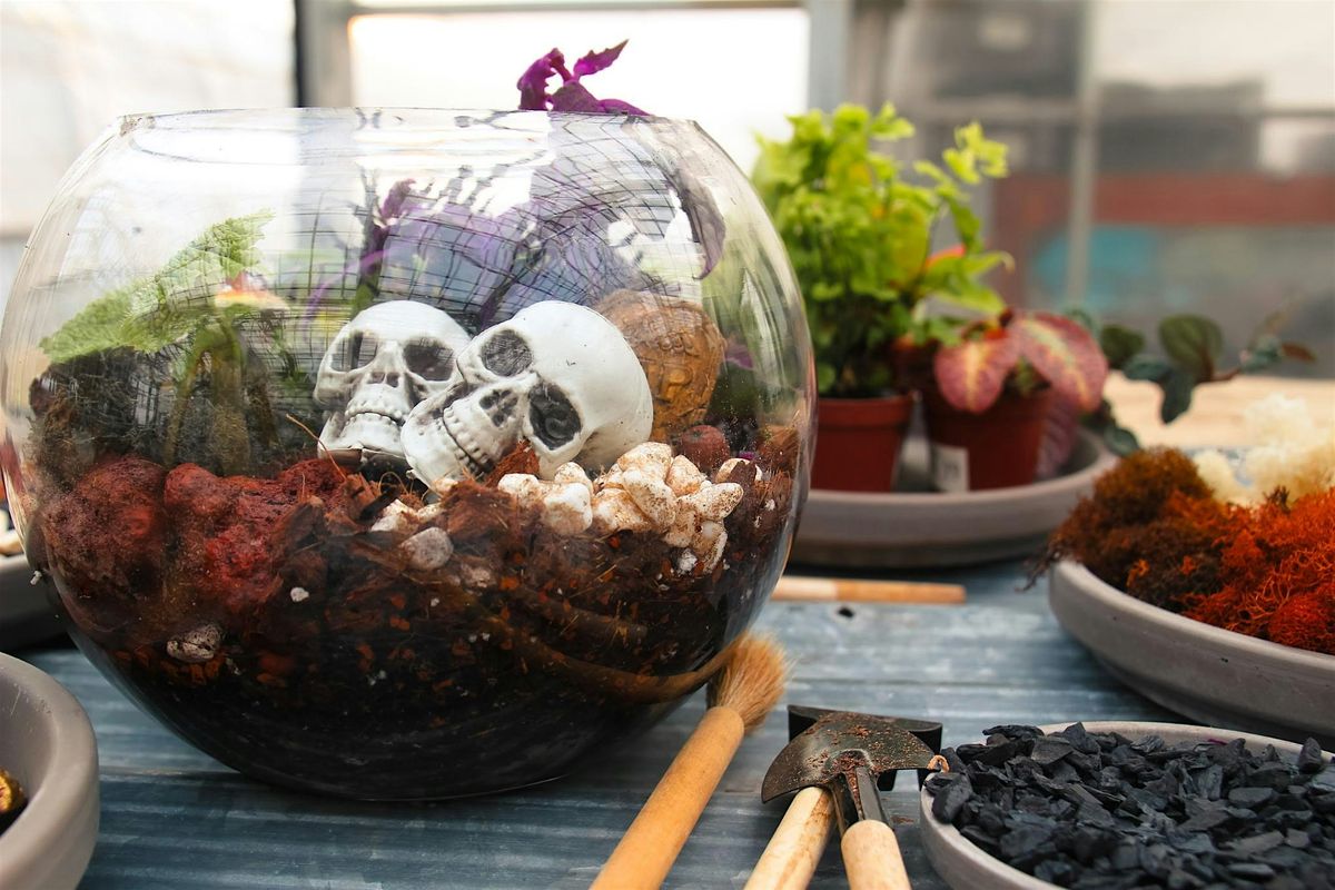 Spooky Terrarium Workshop with Sailers Greenhouse