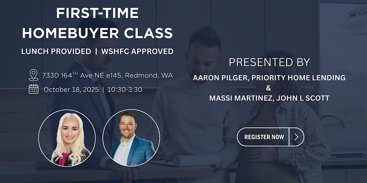 Free Homebuyer Education Class Sponsored By WSHFC