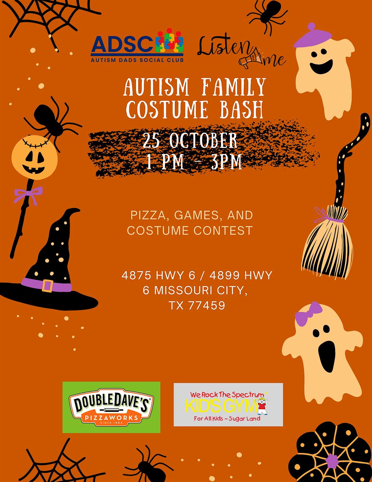 Autism Family Costume Bash