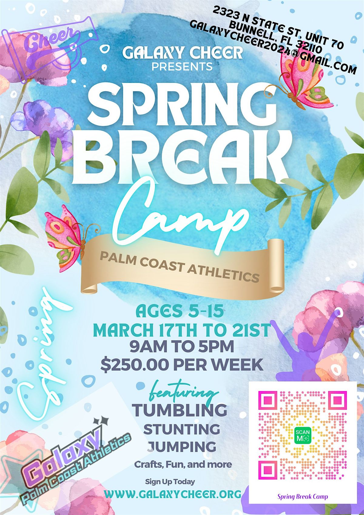 Galaxy Spring Break Camp