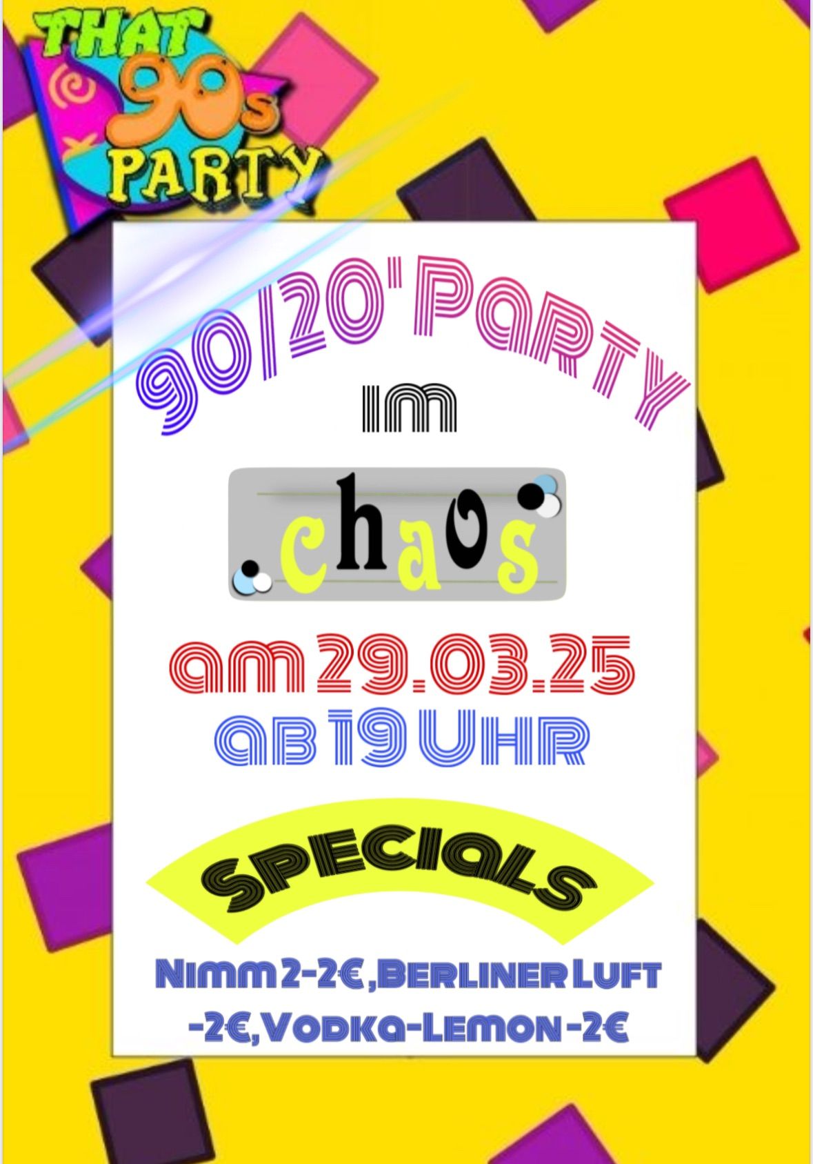 90\/20\u2018 Party 