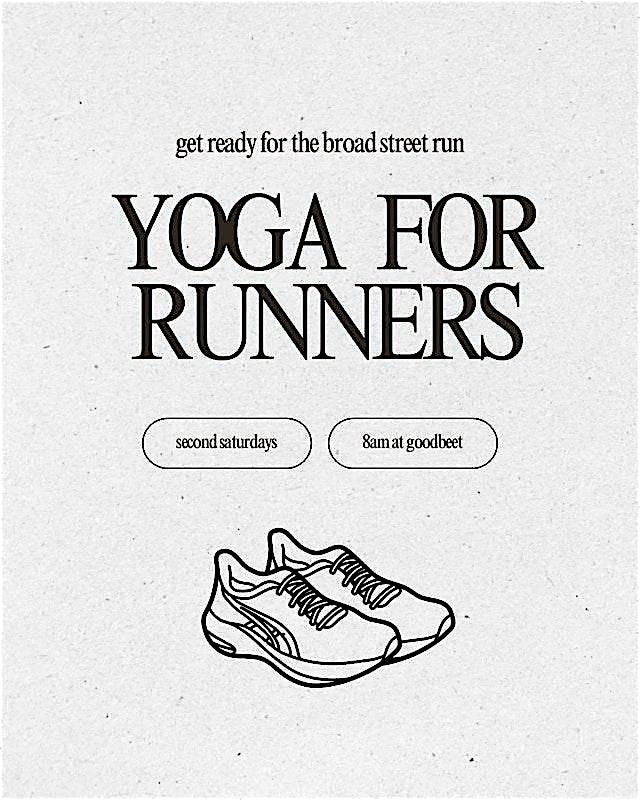 Yoga for Runners Series with goodbeet