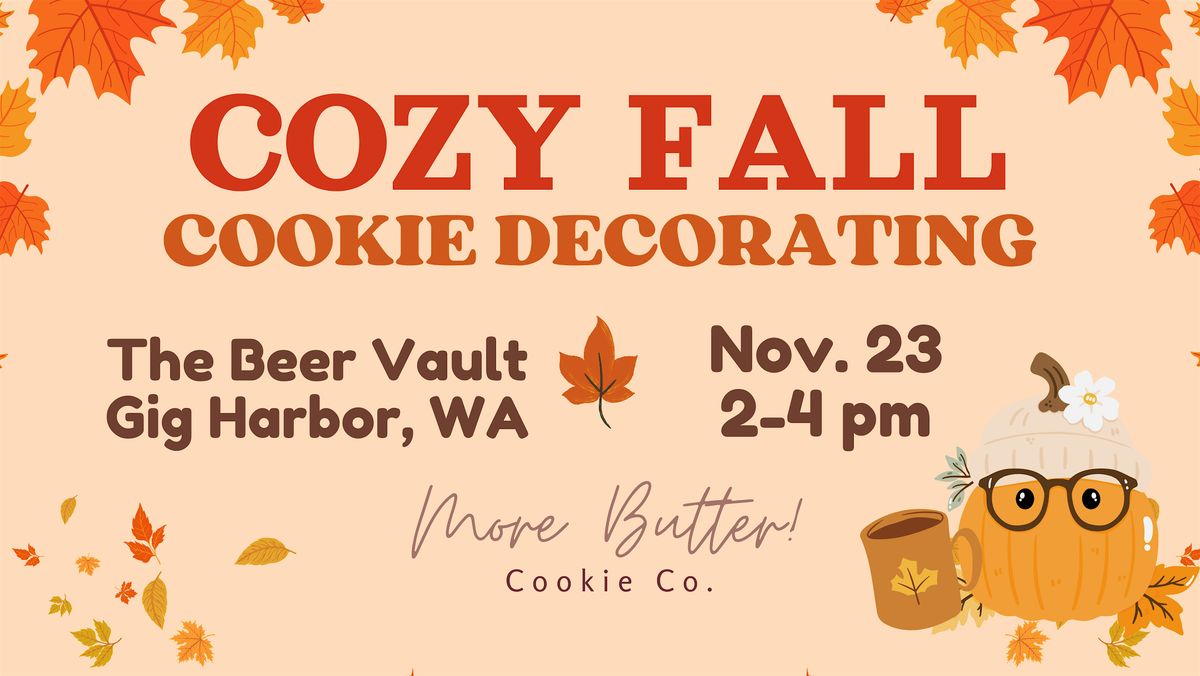 Cozy Fall Cookie Decorating Workshop