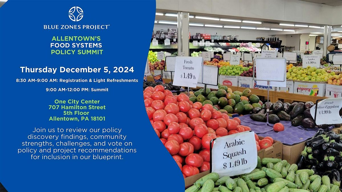 Allentown's Food Systems Summit