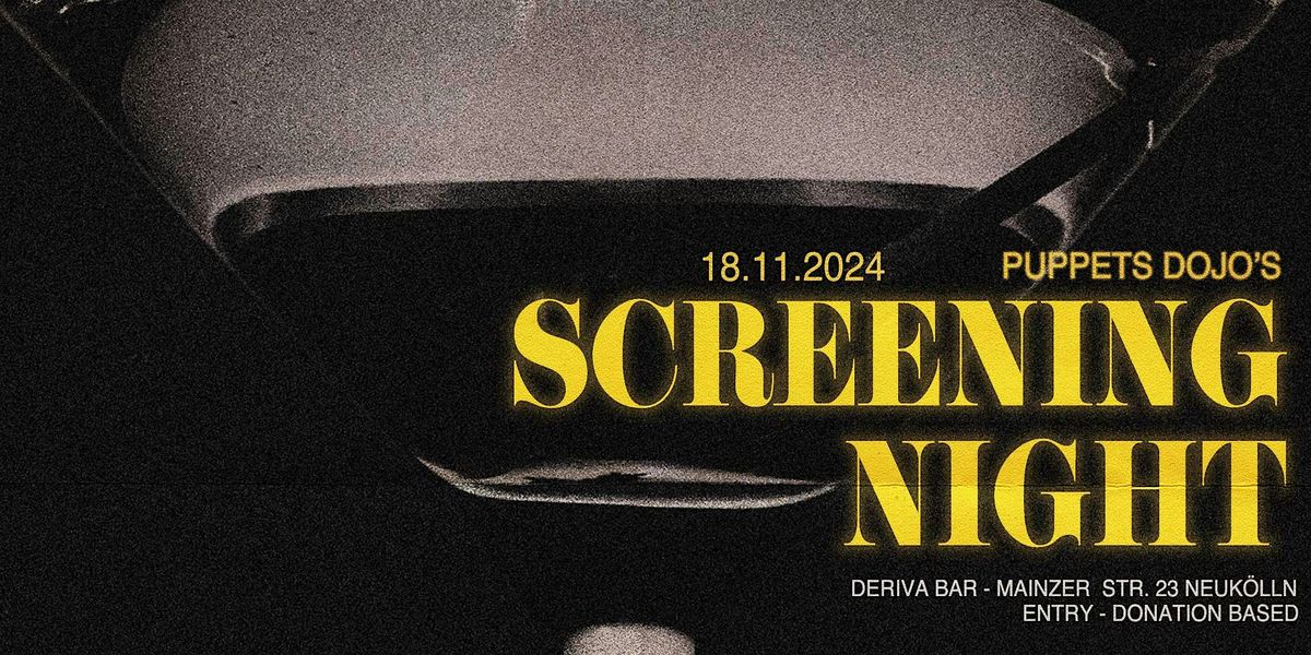 FILMSCREENING - DERIVA BAR BERLIN