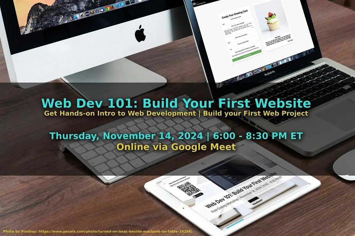 Web Dev 101: Build Your First Website