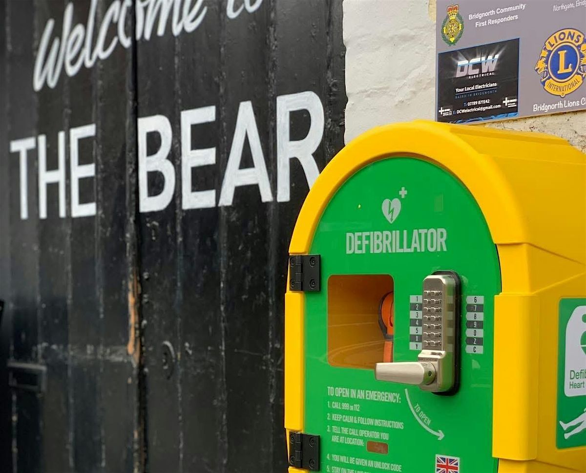Charity Quiz Night To Replace 2 Defibrillators in Bridgnorth