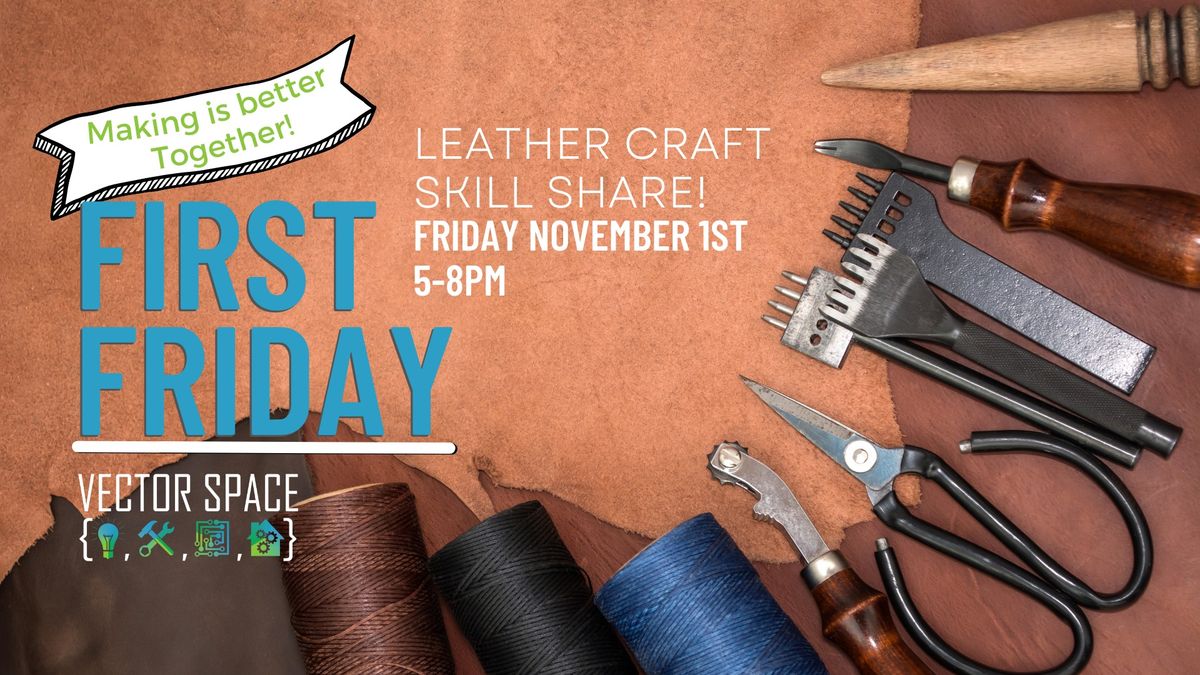 Drop in Leather Craft Skill Share 