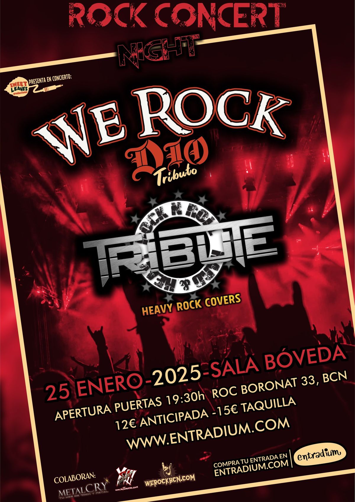 We Rock y Tribute en Concierto