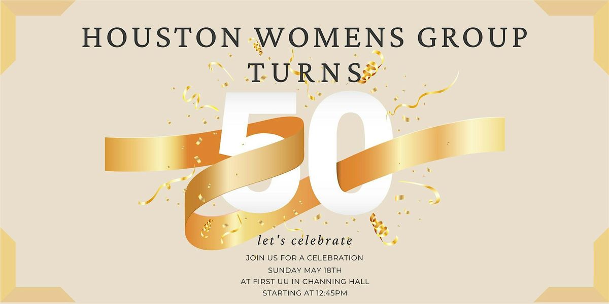 Houston Women's Group Jubilee Celebration