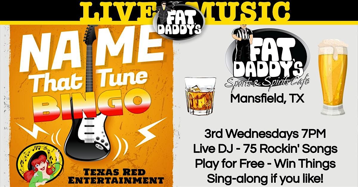 Music Bingo presented by Texas Red Entertainment