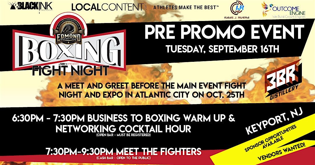 Fight Night Pre-Promotional Event - FREE