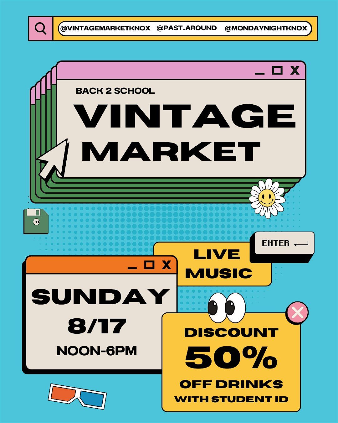 Back 2 School Vintage Market
