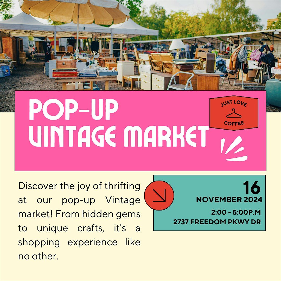 Vintage Market on November 16