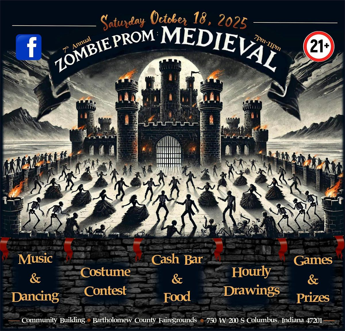 2025 Zombie Prom: Medieval
