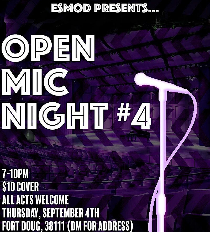 EsMod's Open Mic Night #4