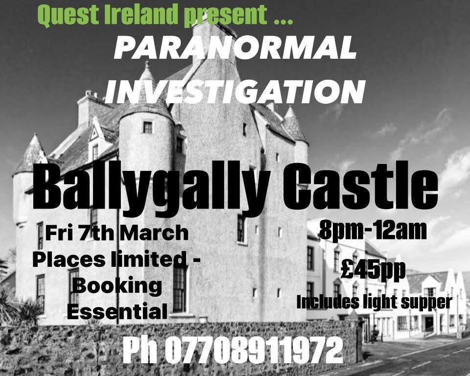 Paranormal Investigation of Ballygally Castle Hotel