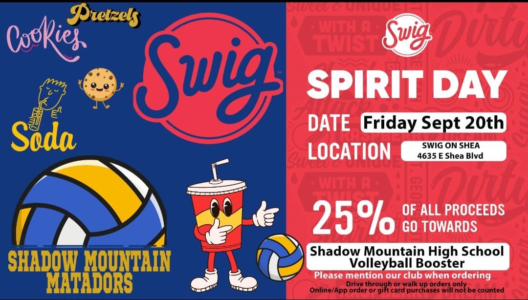 Shadow Mountain Volleyball Fundraiser