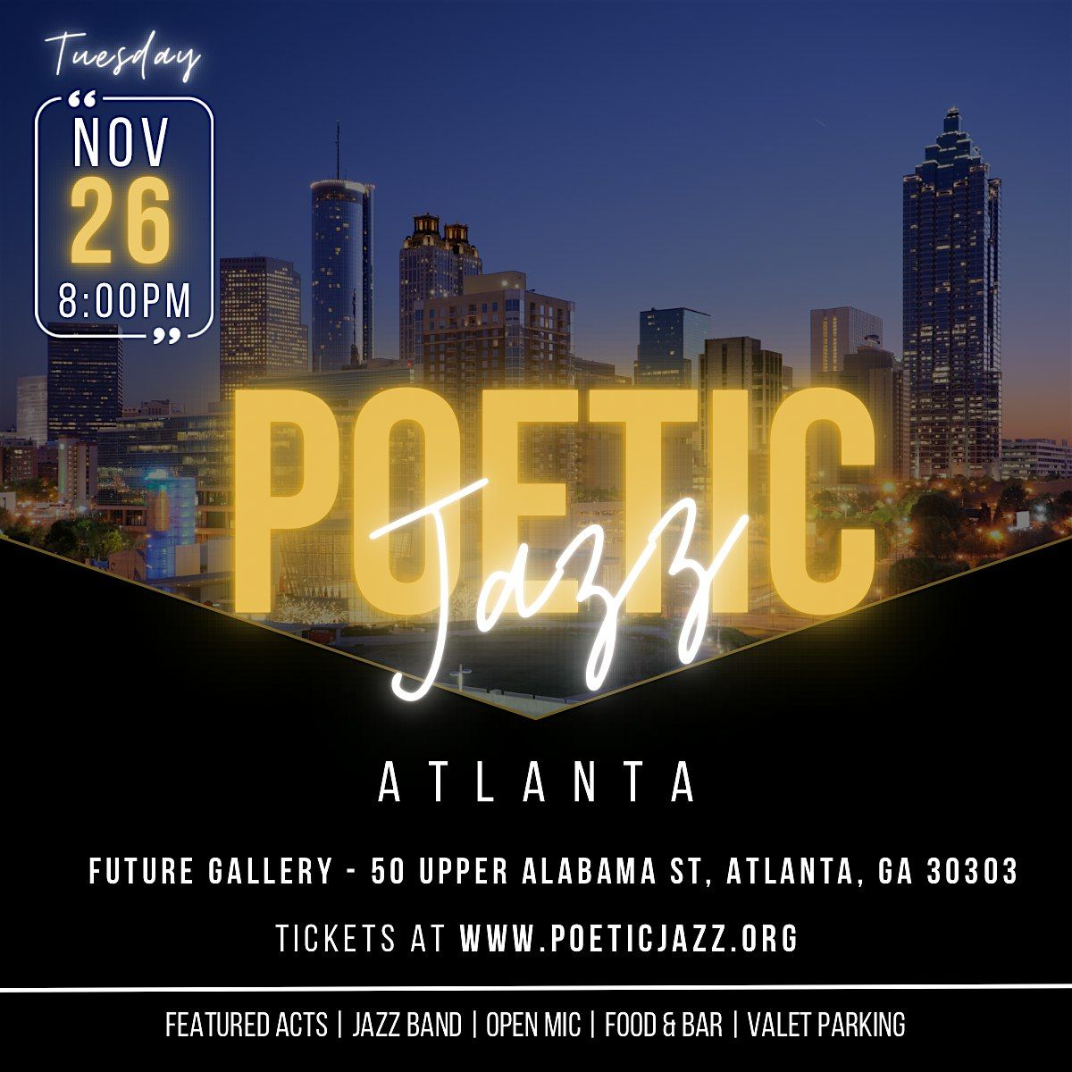 Poetic Jazz: Downtown Atlanta