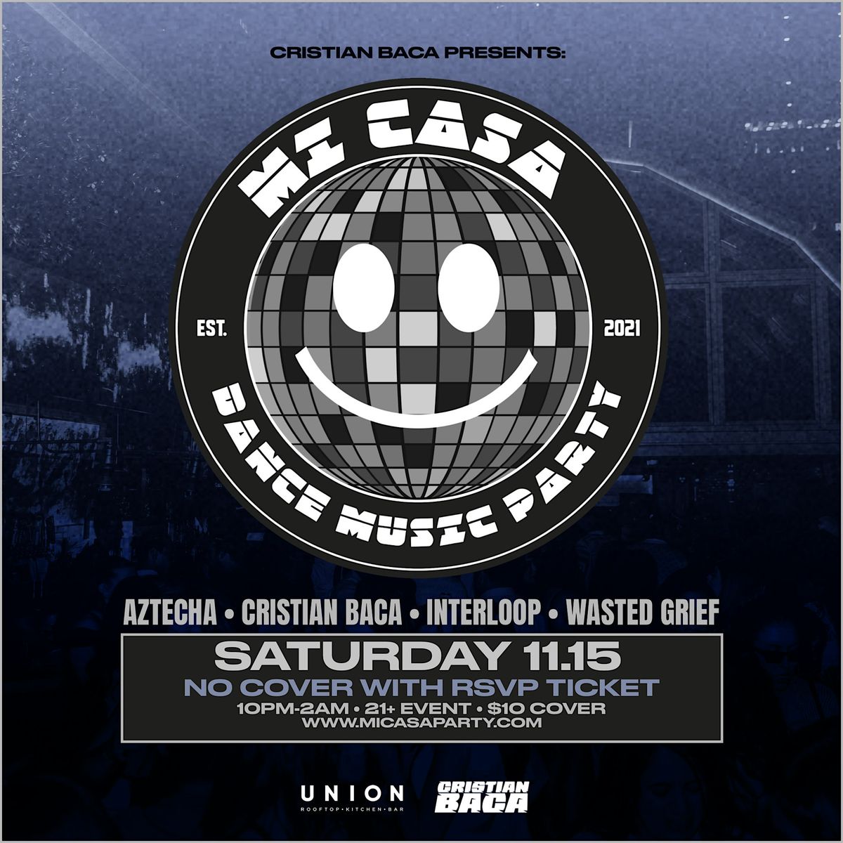 Mi Casa: House & Techno Party (21+)