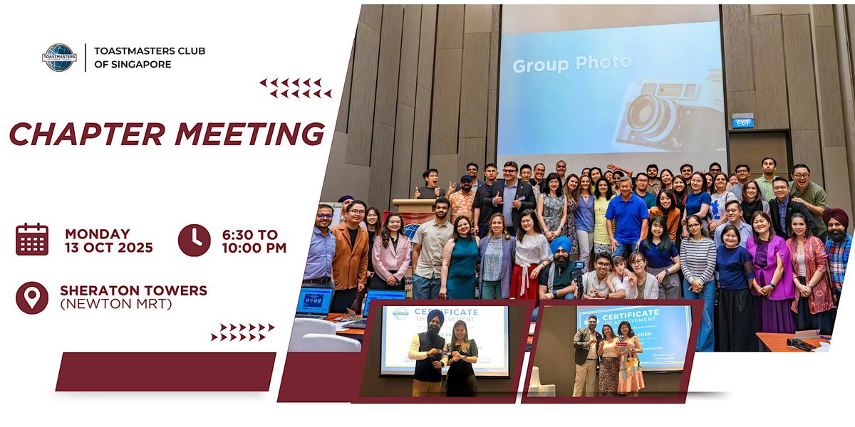 Discover Public Speaking with Toastmasters @ Sheraton Towers