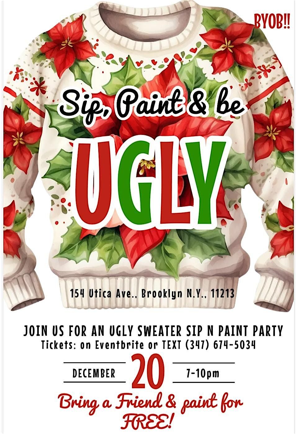 DRINK- PAINT- N BE UGLY @ CSSBK