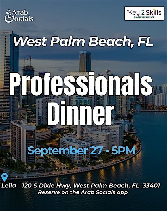 Professionals Dinner - West Palm Beach