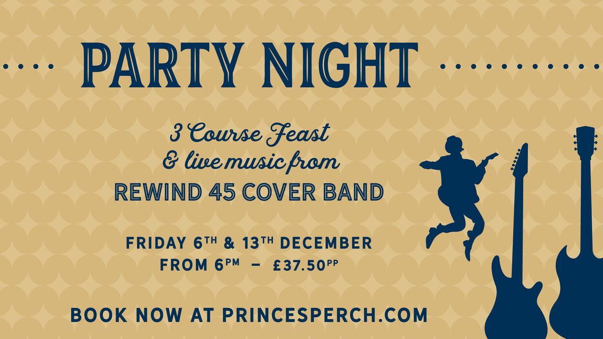 Festive Band Night at the Perch!