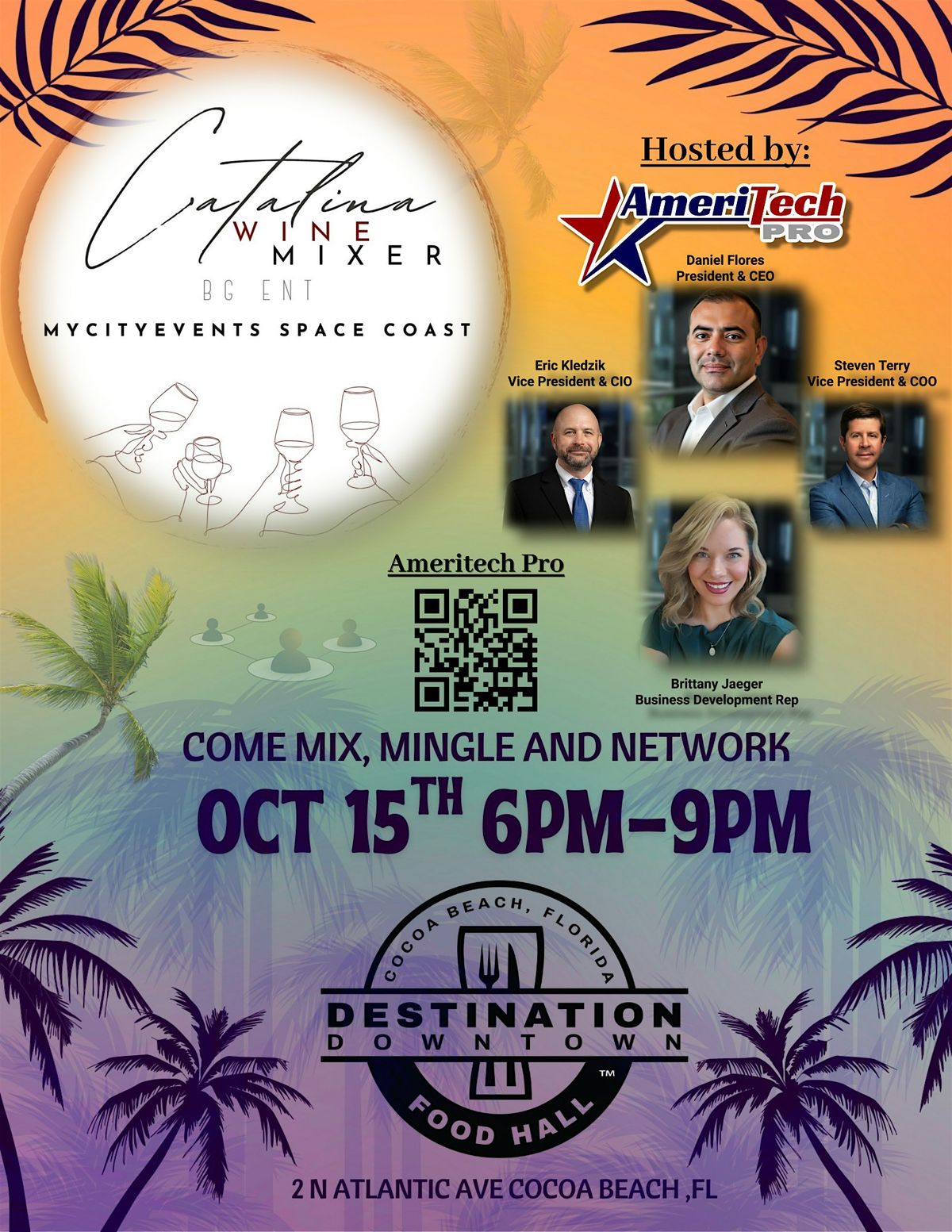 Catalina wine mixer : Cocoa Beach Edition