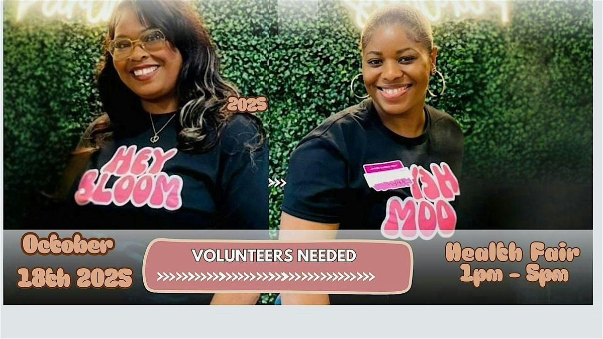 Volunteer with Bloom & Blossom Social | SCBCC Community Health Fair