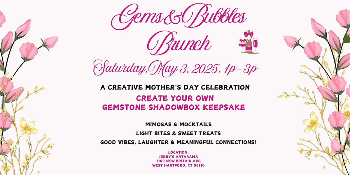 Gemstone Keepsake Shadow Box Workshop & Brunch Experience