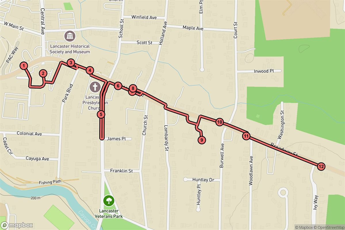 Lancaster Audio Tour: Broadway Street Stories and Historic Hideaways