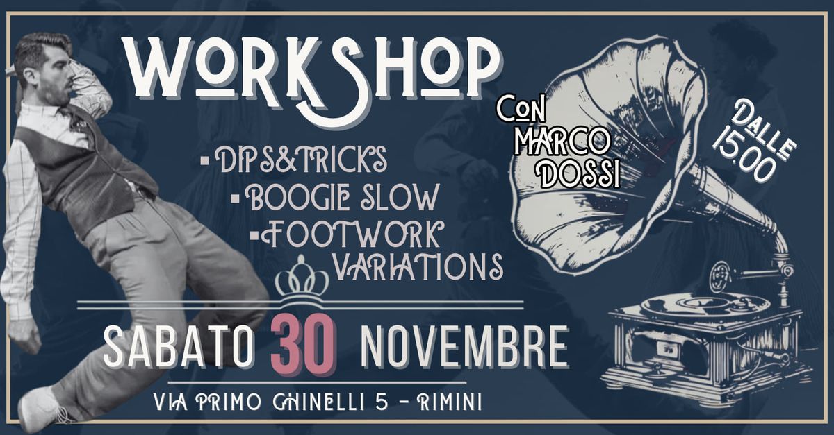 WORKSHOP LINDY HOP & BOOGIE WOOGIE