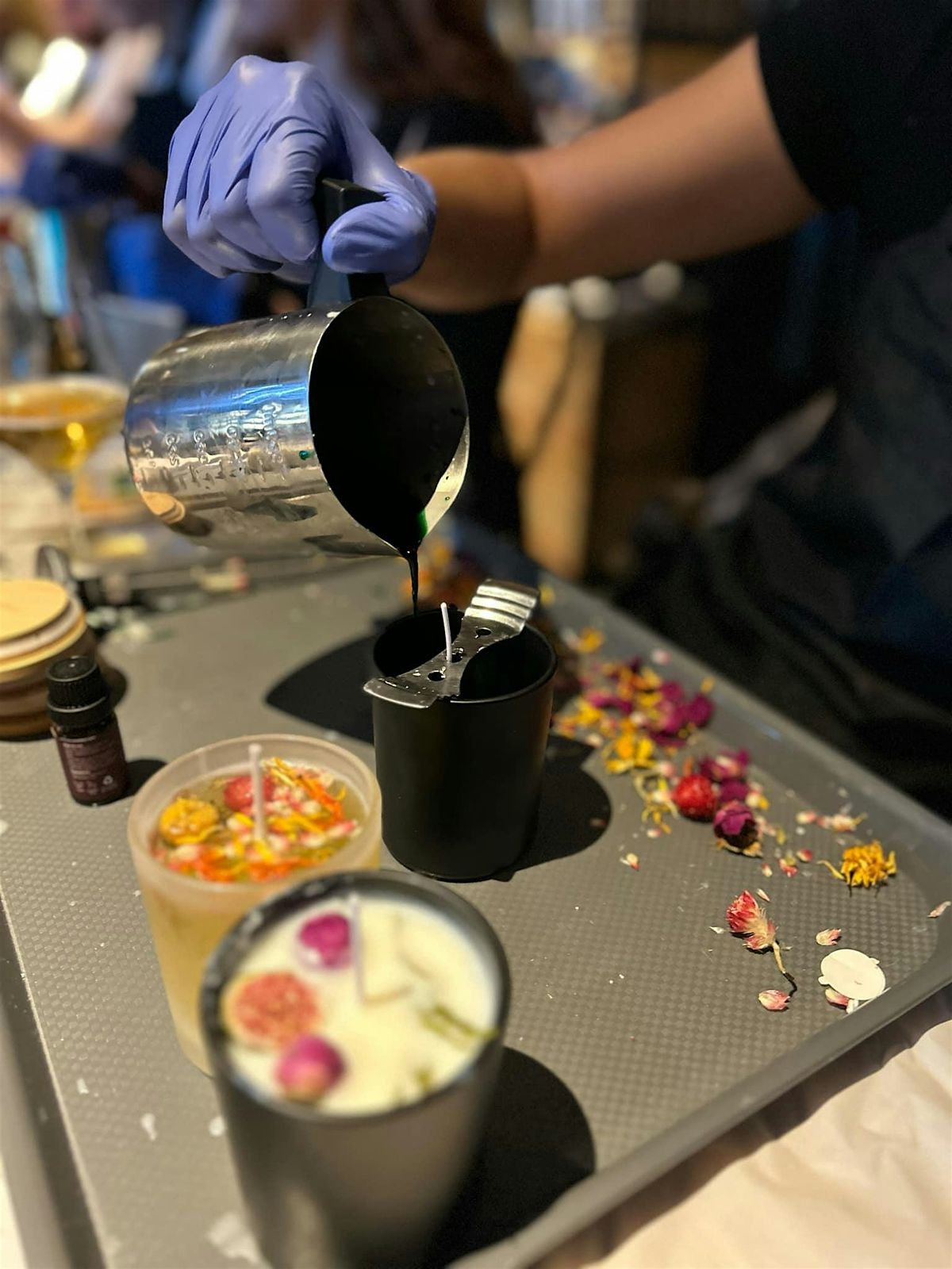 Galentine\u2019s Day Candle-Making Workshop at Elm City Social