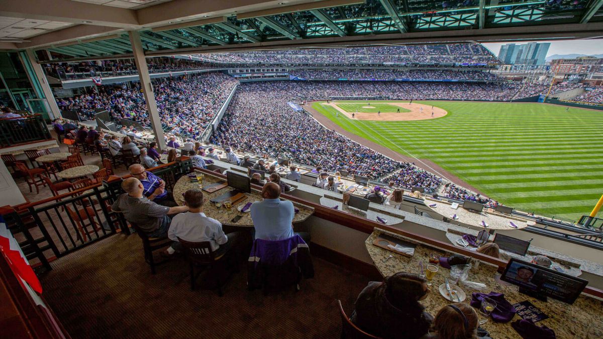 Athletics at Colorado Rockies at Coors Field