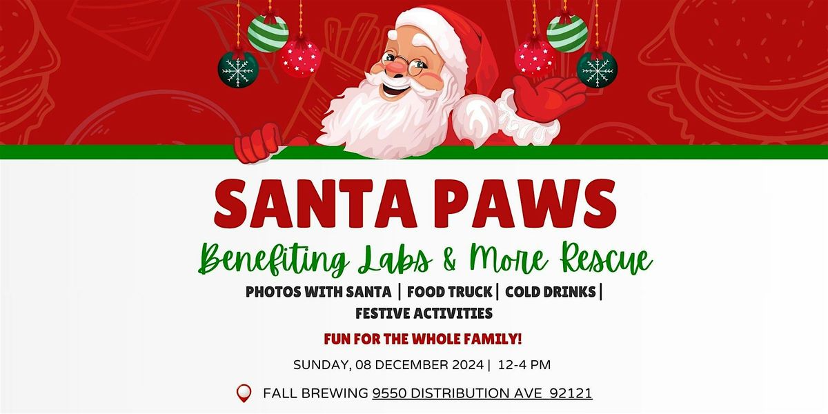 Santa Paws Photos with Santa