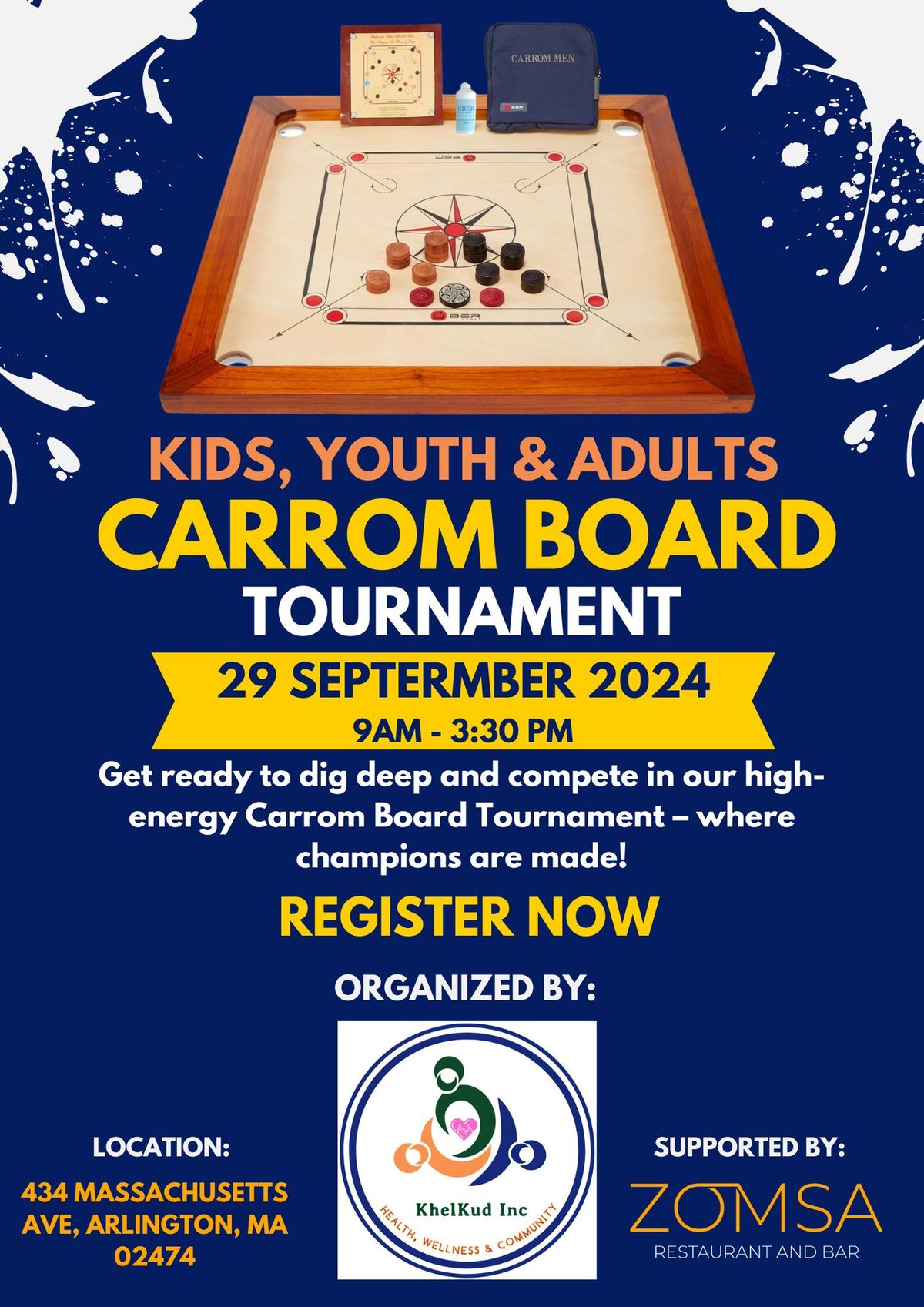 KhelKud Carrom Board Tournament