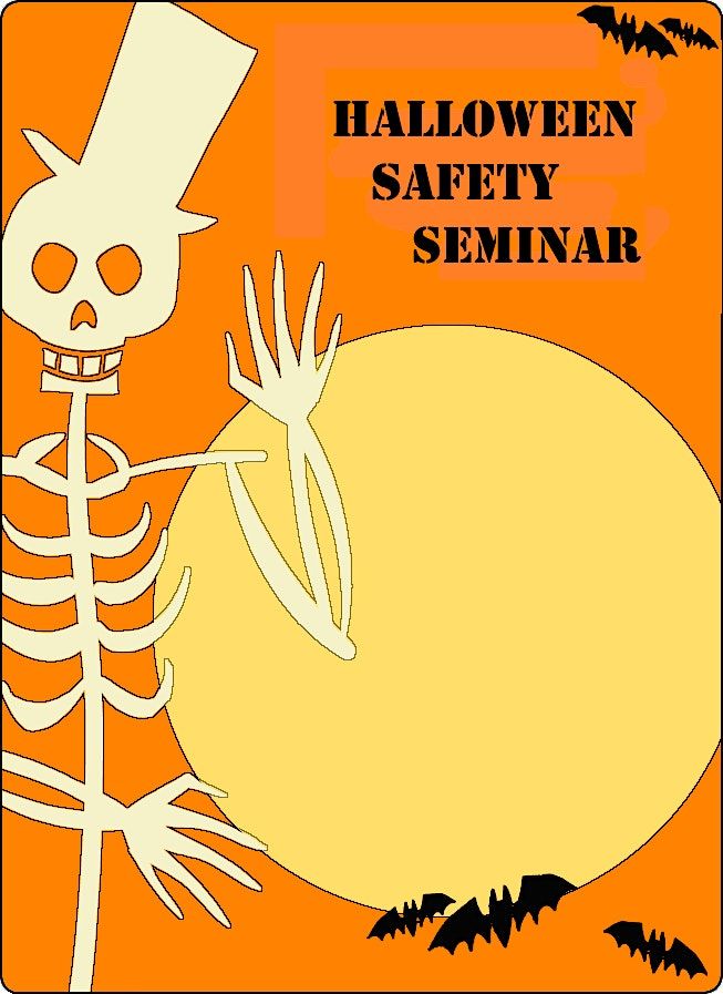 Halloween Safety Seminar (Ages 5 to 9)