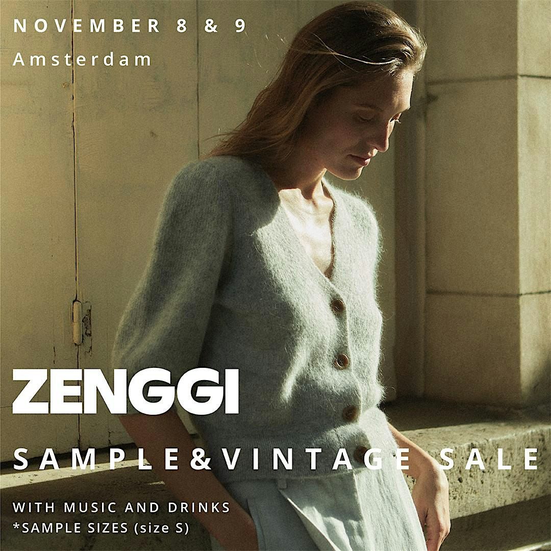 SAMPLE SALE  ZENGGI Amsterdam