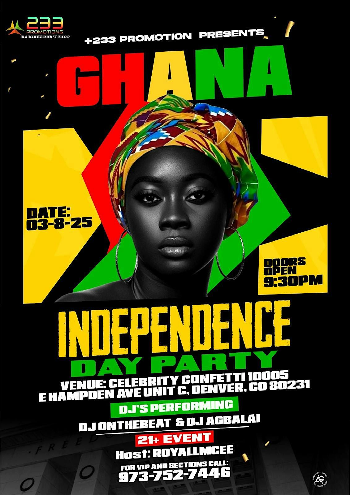 Ghana Independence Day Party