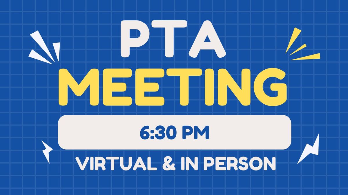 November PTA Meeting