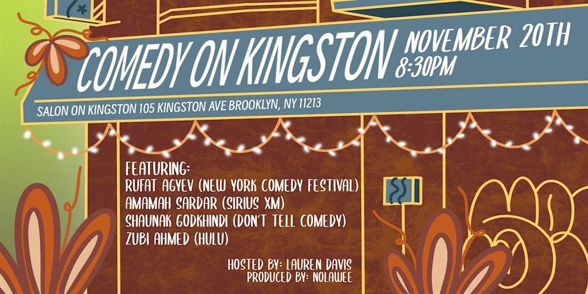 Comedy On Kingston (Stand-Up Comedy in Crown Heights, Brooklyn)